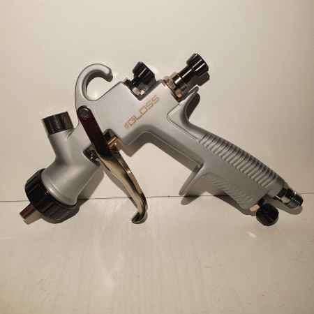 Pistol de vopsit Gloss GH-GLG LVMP, cupa plastic 600 ml, duza la alegere, consum aer incepand cu 255 l/min [3]