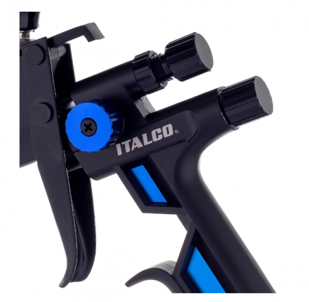 Pistol de vopsit, Italco Gloss2 LVMP, cupa plastic 600 ml, duza 1.3 mm, consum aer incepand cu 250 l/min [7]