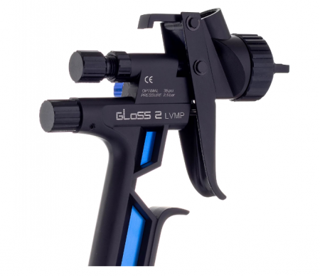 Pistol de vopsit, Italco Gloss2 LVMP, cupa plastic 600 ml, duza 1.3 mm, consum aer incepand cu 250 l/min [2]