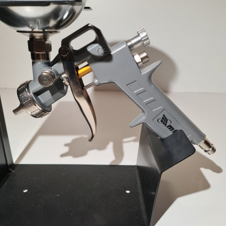 Pistol de vopsit, Matrix 573149, cana metalica 600 ml, duza 1.2, 1.5 si 1.8 mm, consum aer 75 - 230 l/min [7]