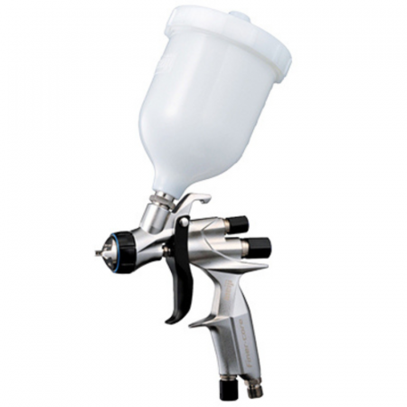 1. PISTOALE VOPSIT - Pistol de vopsit, Meiji Finer-Core, cupa plastic 600 ml, duza 1.3 mm, consum aer incepand cu 300 l/min