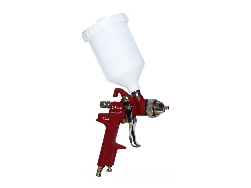 1. PISTOALE VOPSIT - Pistol de vopsit, Novol SPEEDWAY HP, cupa plastic 600 ml, duza 1.4 mm, consum aer incepand cu 300 l/min