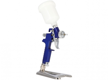 Pistol de vopsit pentru retus, Airpress 45102, cana plastic 125 ml, duza la alegere, consum aer 29-99 l/min [1]