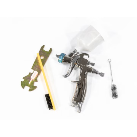 Pistol de vopsit pentru retus, STELS 573697, cana plastic 120 ml, duza 0.8 mm , consum aer 168 l/min [2]