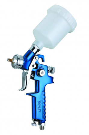1. PISTOALE VOPSIT - Pistol de vopsit pentru retus, Airpress 45102, cana plastic 125 ml, duza la alegere, consum aer 29-99 l/min