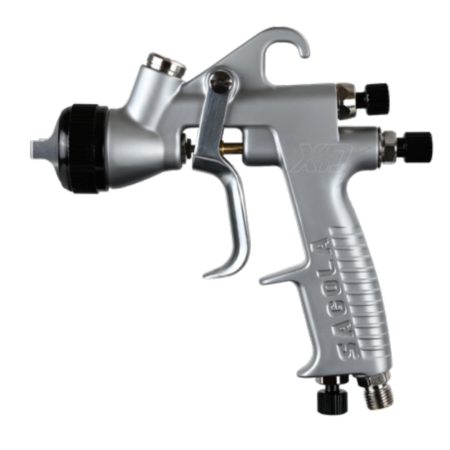 Pistol de vopsit, Sagola 2100 XD Tech, pentru lac / vopsea, cupa plastic 650 ml, duza 1.3 mm, consum aer 285 l/min [2]