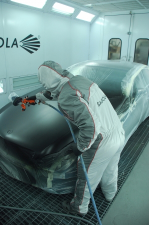 Pistol de vopsit Sagola 3300 GTO Car Tech LAC + Manometru [1]