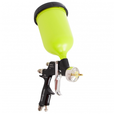 Pistoale cana sus (gravity) - Pistol de vopsit, Sames Kremlin FSTART G Conventional, cupa plastic 600 ml, duza la alegere, consum 386 l/min