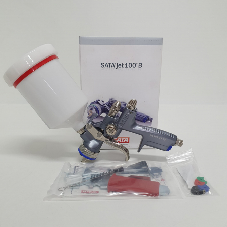 Pistol de vopsit SATAjet® 100 B F RP®, duza la alegere, cana 600 ml [4]