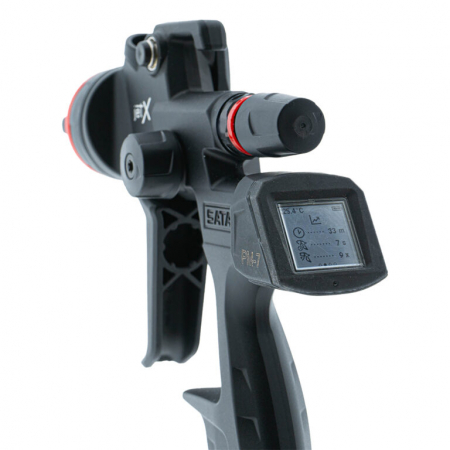 Pistol de vopsit, SATAjet® Jet X Digital Pro, model HVLP pentru vopsea ori RP pentru lac, duza la alegere (fara cana) [10]