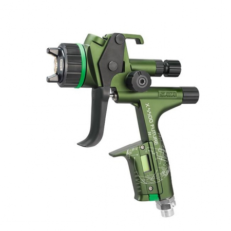 Pistoale cana sus (gravity) - Pistol de vopsit, SATAjet® X 5500 Future, HVLP digital pentru vopsea RPS (fara cana) duză tip O, Editie Limitata