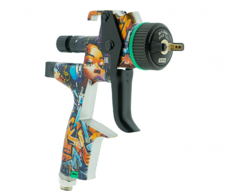 Pistoale cana sus (gravity) - Pistol de vopsit SATAjet® X5500 Strada Art HVLP pentru vopsea RPS (fara cana) duza 1.3 mm O