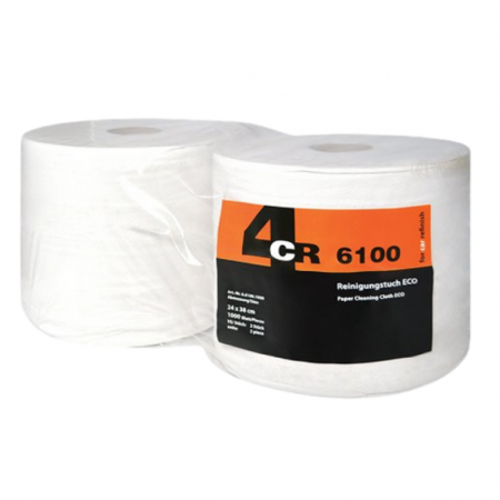 2. CONSUMABILE - Rola hartie, 4CR 6100, 1000 servetele, 2 straturi, culoare alb, dimensiune 230 x 380 mm, 1 rola