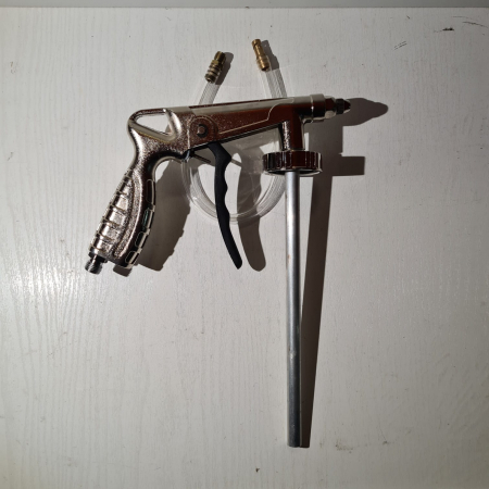 Pistol insonorizant, SOLL SC-5514,  pentru aplicat insonorizant sau ceara cavitati, contine furtun 51 cm [2]