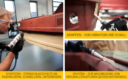 Pistol mastic pneumatic, Sika Spraygun Airpressure, profesional pentru pulverizat masticuri in cartuse [2]