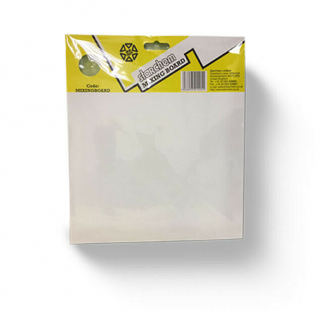 Scule speciale pentru chit - Placa pentru amestecat chit auto, Starchem mixingboard, mixare materiale, contine 100 de coli