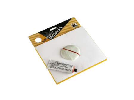 Scule speciale pentru chit - Placa pentru amestecat chit auto, INDASA 41135, mixare materiale, contine 100 de coli