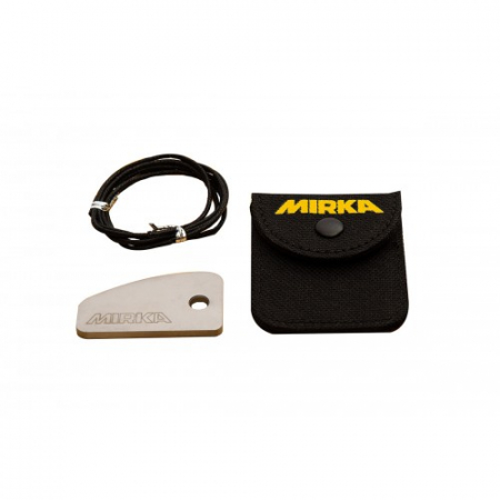 Indepartat impuritati - Placuta pentru reziduuri, Mirka ​​​​​​​Shark Blade 48x28mm CrN 7872000111, pentru imperfectiuni, vopsea uscata