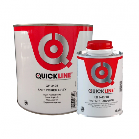 2. CONSUMABILE - Primer, Quickline QP-341X, culoare alb / gri, cantitate 1 litru