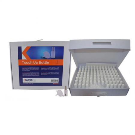 Cupe mixare - Recipient vopsea, Kemtex 13.1304-20, cu pensula, capacitate 20 ml, set 100 bucati