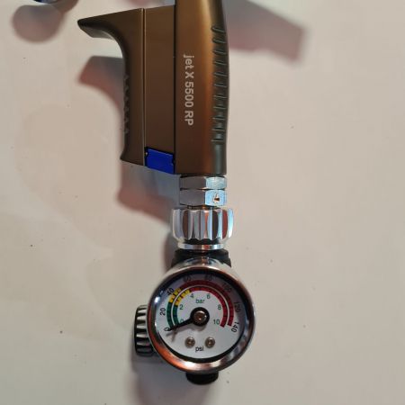 Regulator de presiune aer cu manometru mecanic, Finixa SPG 920, montare pe furtun, cupla 1/4, maxim 10 bar [1]