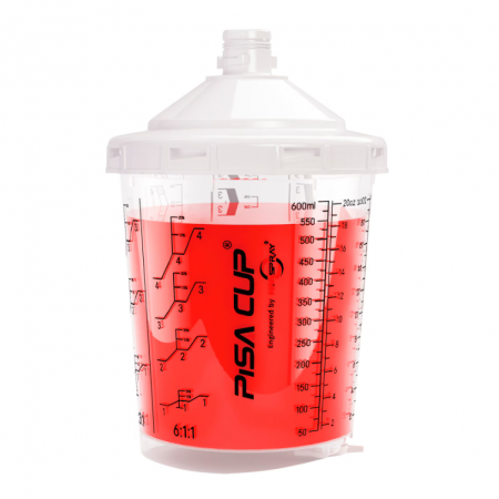 1. PISTOALE VOPSIT - Sistem aplicat vopseaua, Prima Cups, PISA Cup, 40 pahare fara punga + 40 filtre