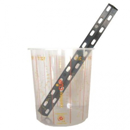 Cupe mixare - Rigla de mixat vopsea, Kemtex 16.5063-30, rezistente la solvent, lungime 30 cm, set 125 bucati