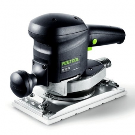 Masina slefuit tip rindea - Rindea electrica, Festool RS 100 CQ, talpa velcro, orbita 5 mm, taler 116 x 225 mm