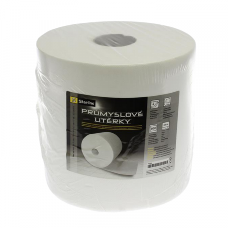 Lavete - Rola hartie, Starline ACST022, 800 servetele, 2 straturi, culoare alb, dimensiune 25 x 35 cm