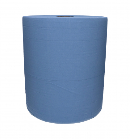 Rola hartie, Finixa SOF 60, 1000 servetele, 3 straturi, culoare albastru, dimensiune 370x370mm [0]