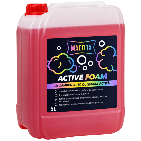 2.15 Detailing Auto - Sampon auto, Maddox 100X, spuma activa profesionala, gramaj 5 / 20 litri