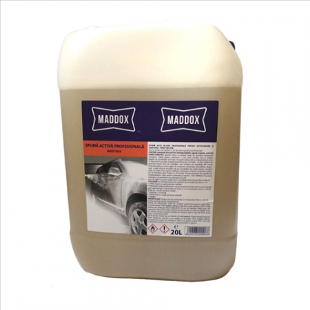 2. CONSUMABILE - Sampon auto, Maddox 100X, spuma activa profesionala, gramaj 5 / 20 litri