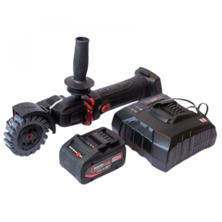 Curatat suprafate - Scula electrica cu acumulator, Monti Vinyl Zapper® SB-203 Ultimate Cordless Set, pentru îndepărtat vinilul, reziduurile de adeziv, foliile reflectorizante, autocolantele