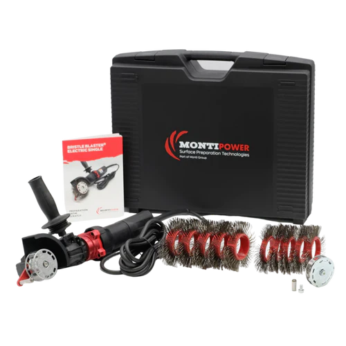 Curatat suprafate - Scula electrica, Bristle Blaster® Ultimate Electric SE-1361-BMC, sablare cu perii, 2300 rpm