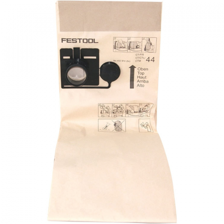 Aspiratoare mobile - Set 5 saci, Festool FIS-CT 44, pentru aspirator CT 44
