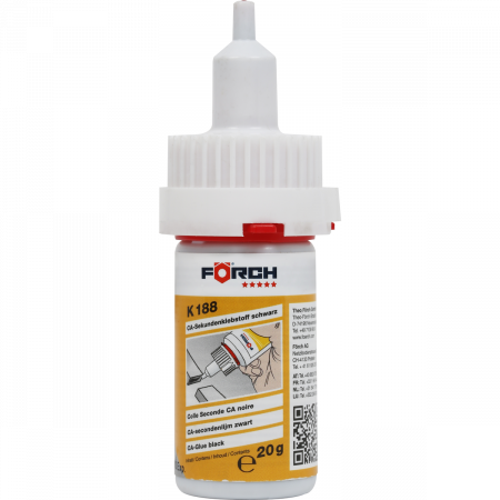 2. CONSUMABILE - Adeziv rapid, Forch K188, culoare negru, cantitate 20 grame
