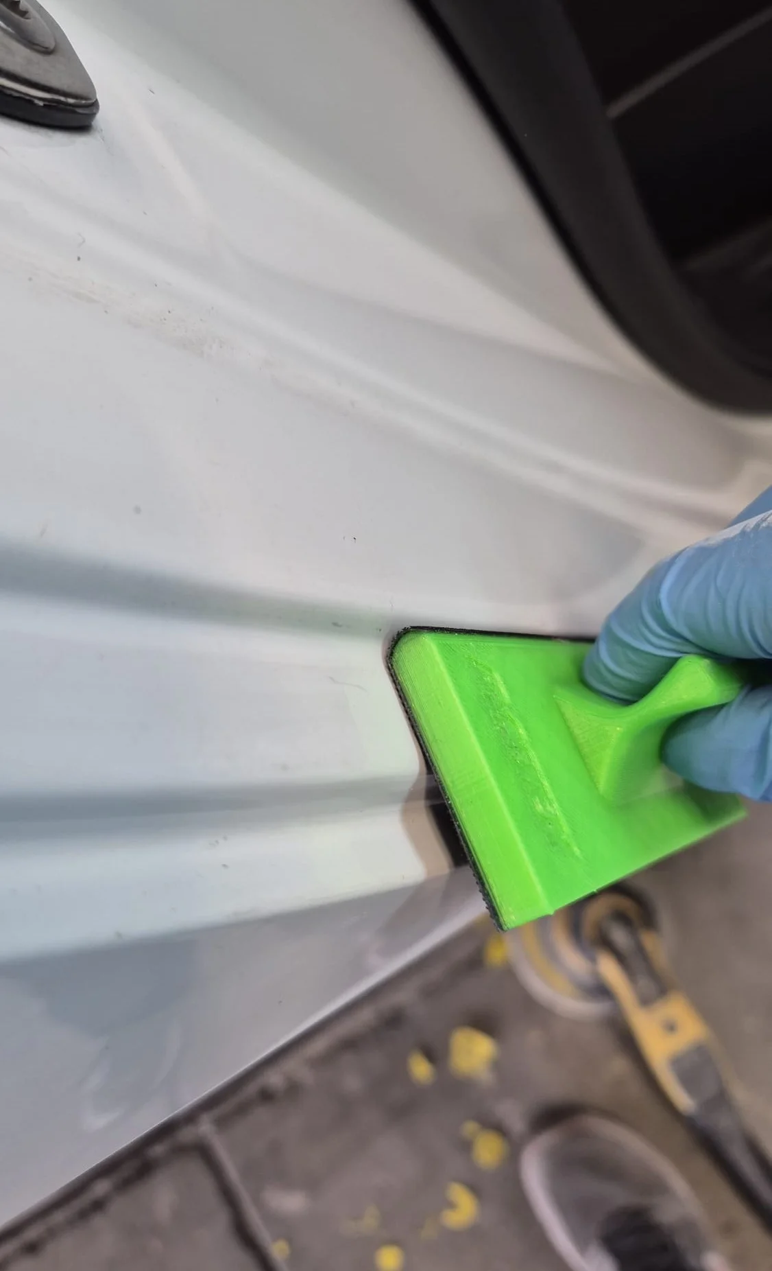 Set blocuri de slefuit, Pyktek Italia PKMP25, cu prindere velcro 3 piese + sablon taiat abraziv [9]