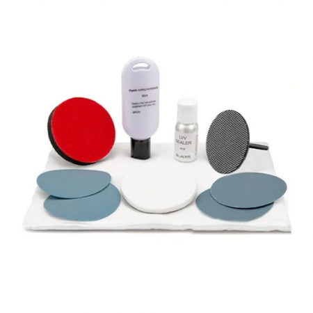 2. CONSUMABILE - Set polisare faruri, Flexipads FPGP204, pentru restaurat faruri