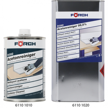 2.1 PROTECTIE PERSONALA - Solute de curatat, Forch R592. cu acetona, gramaj 1 litru