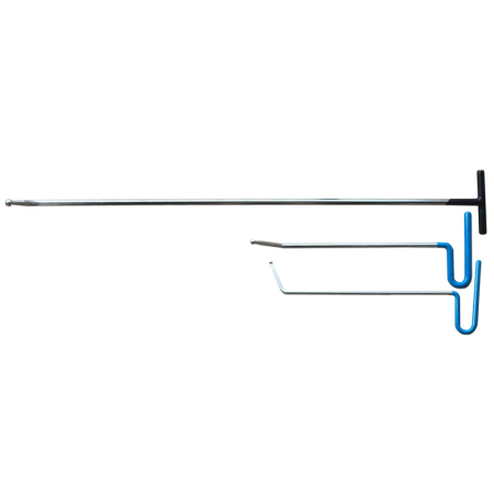 Set tije indreptat, Gmelin + Moll 57810, scule PDR pentru indreprat caroseria fara vopsire [1]