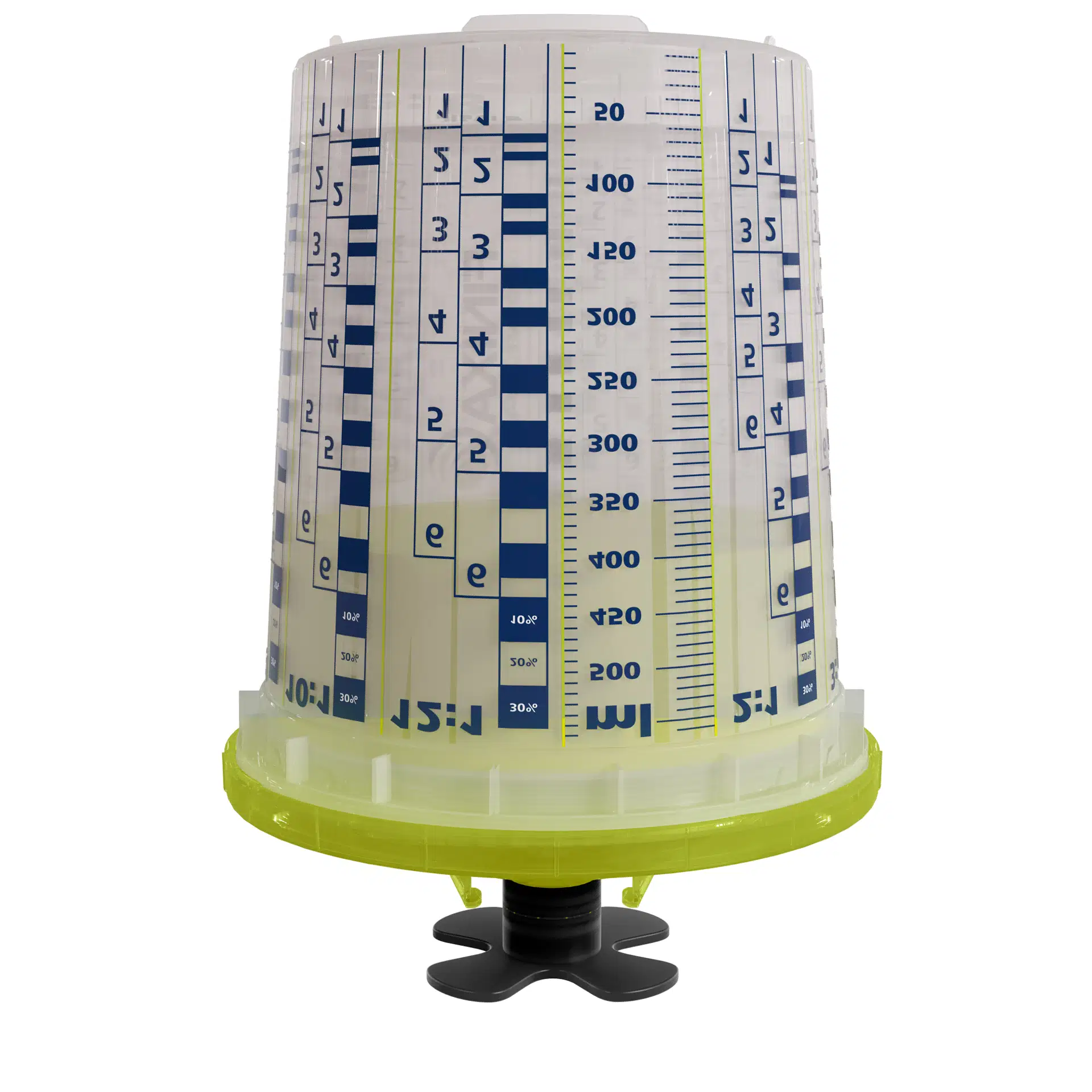 Sistem aplicat vopseaua, Finixa GPS, contine 50 pahare, 50 capace, 1 cana rigida, 0.65 litri [5]