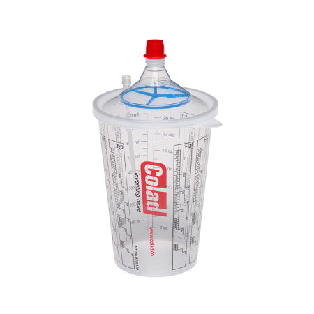 PPS Sistem aplicat vopseaua - Sistem aplicat vopseaua Snap Lid System® Colad 50 pahare + 50 filtre