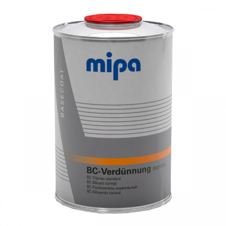 Diluant pentru baza, Mipa Basecoat Thinner, uscare lent / standard, gramaj 1 / 5 litri [1]