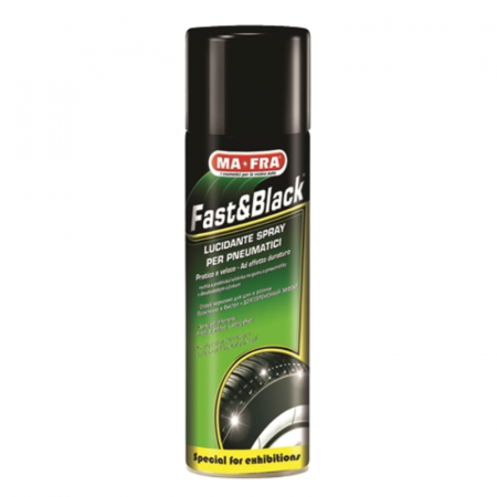 2. CONSUMABILE - Spray silicon, Ma-Fra H0283MA, negru pentru anvelope, gramaj 500 ml