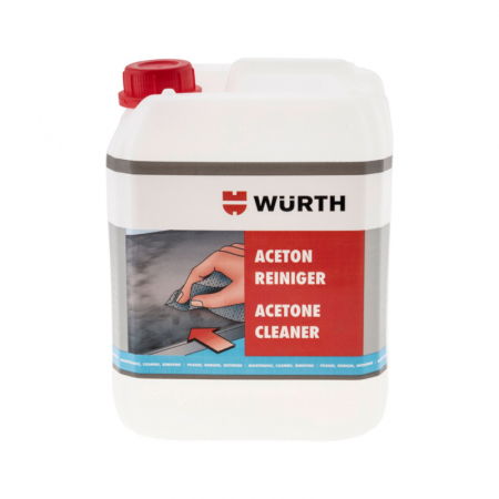 2. CONSUMABILE - Solutie curatat/degresat, WURTH 893 460 0X2, acetona, cantitate 1/5 litri