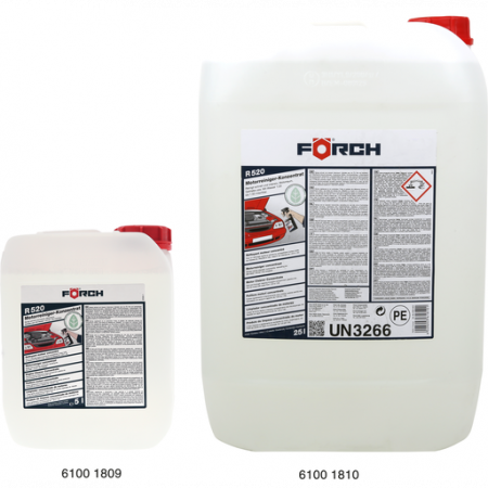 2. CONSUMABILE - Solutie de curatare, Forch R520, concentrata, pentru motor, gramaj 5 / 25 litri