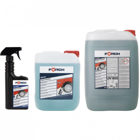 2. CONSUMABILE - Solutie de curatat, Forch R515, pentru curatat jante, gramaj 0.5 / 5 / 25 litri