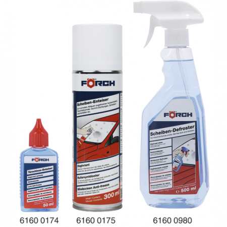 2. CONSUMABILE - Solutie de dezghetat, Forch 6160 01XX, pentru parbriz, gramaj 300 / 500 ml