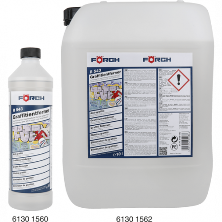2. CONSUMABILE - Solutie de curatat, Forch R543, pentru indepartat grafitti, gramaj 1 / 10 litri