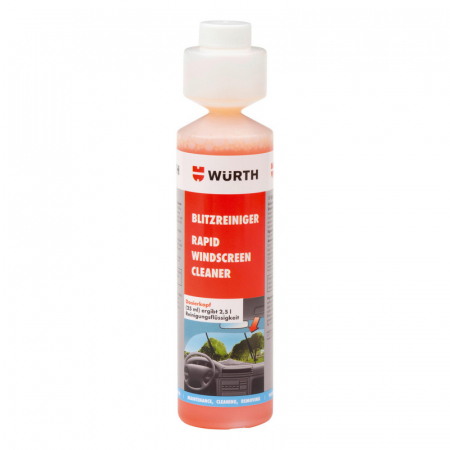 2. CONSUMABILE - Solutie de curatat, Wurth 892 333 X, foarte concentrat pentru parbriz, cantitate 0.03/0.25/5 litri